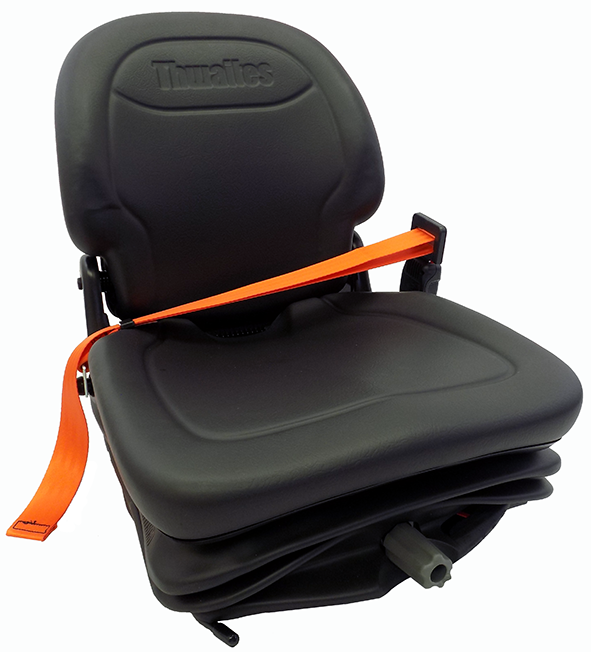 Thwaites Seat Assembly with Lap Belt - Part Number: 102628