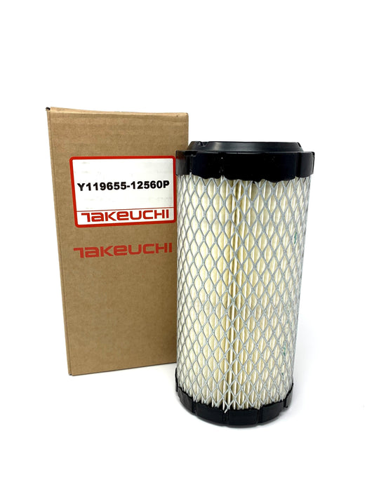Takeuchi Air Filter - Part Number: Y119655-12560