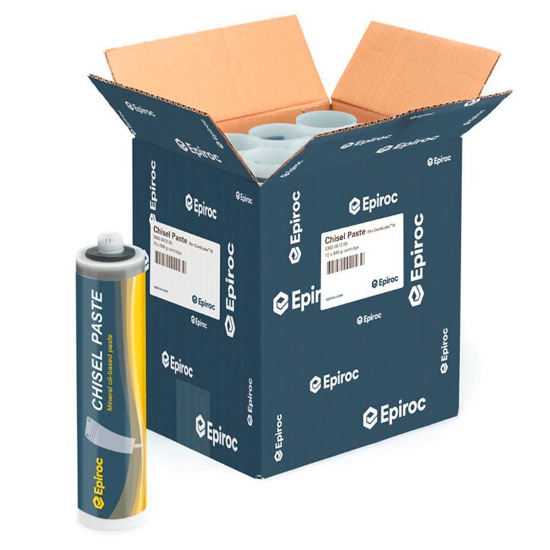 Epiroc Chisel Paste (12X 400g Cartridges)