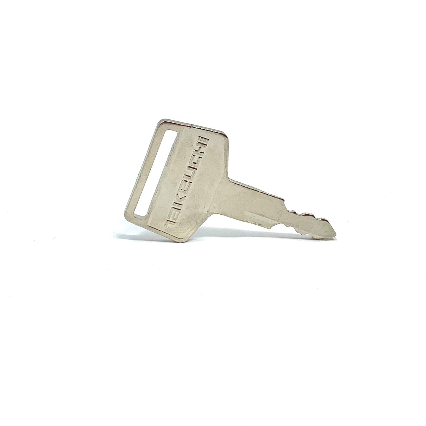 Takeuchi Key (Old Plain Silver Style) - Part Number: 17001-00019
